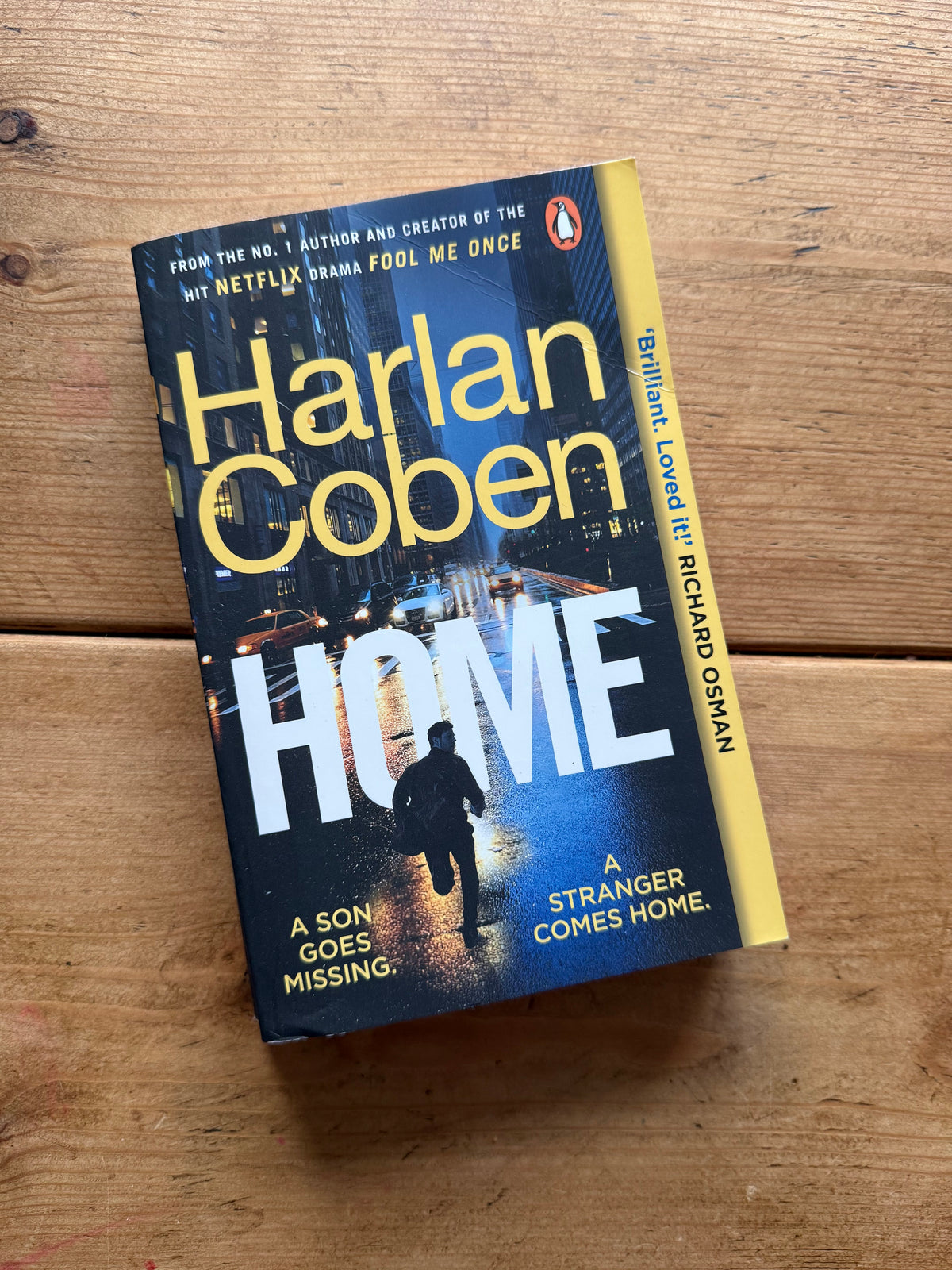 Actual pre-loved copy of Home — Harlan Coben