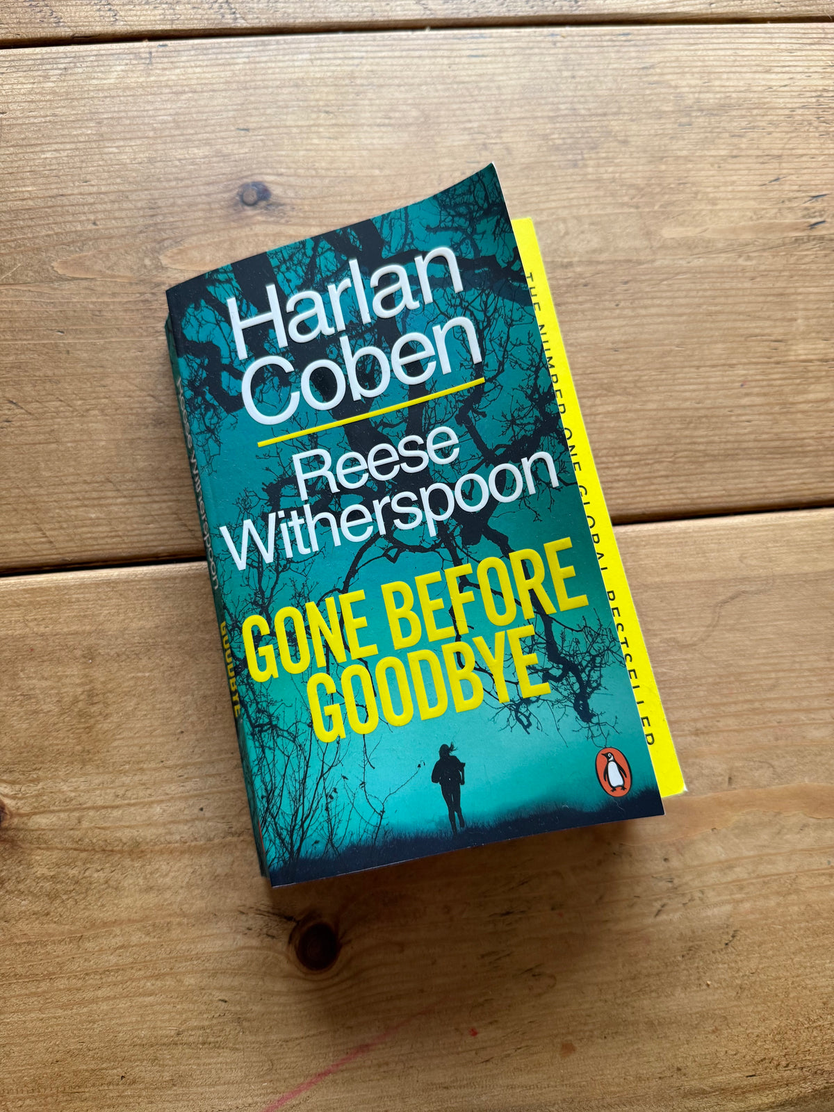 Actual pre-loved copy of Gone Before Goodbye — Harlan Coben &amp; Reese Witherspoon
