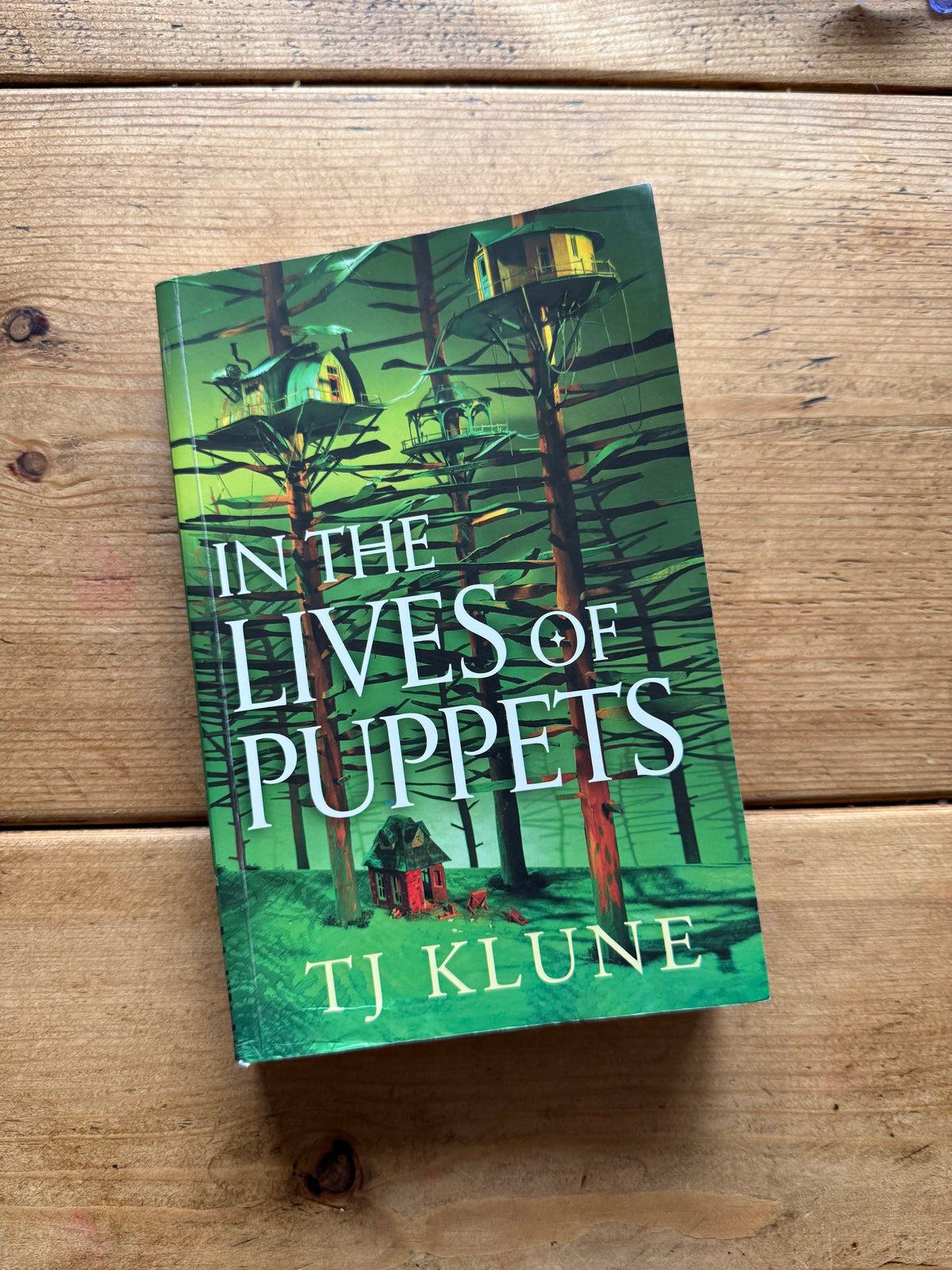 Actual pre-loved copy of In the Lives of Puppets — TJ Klune