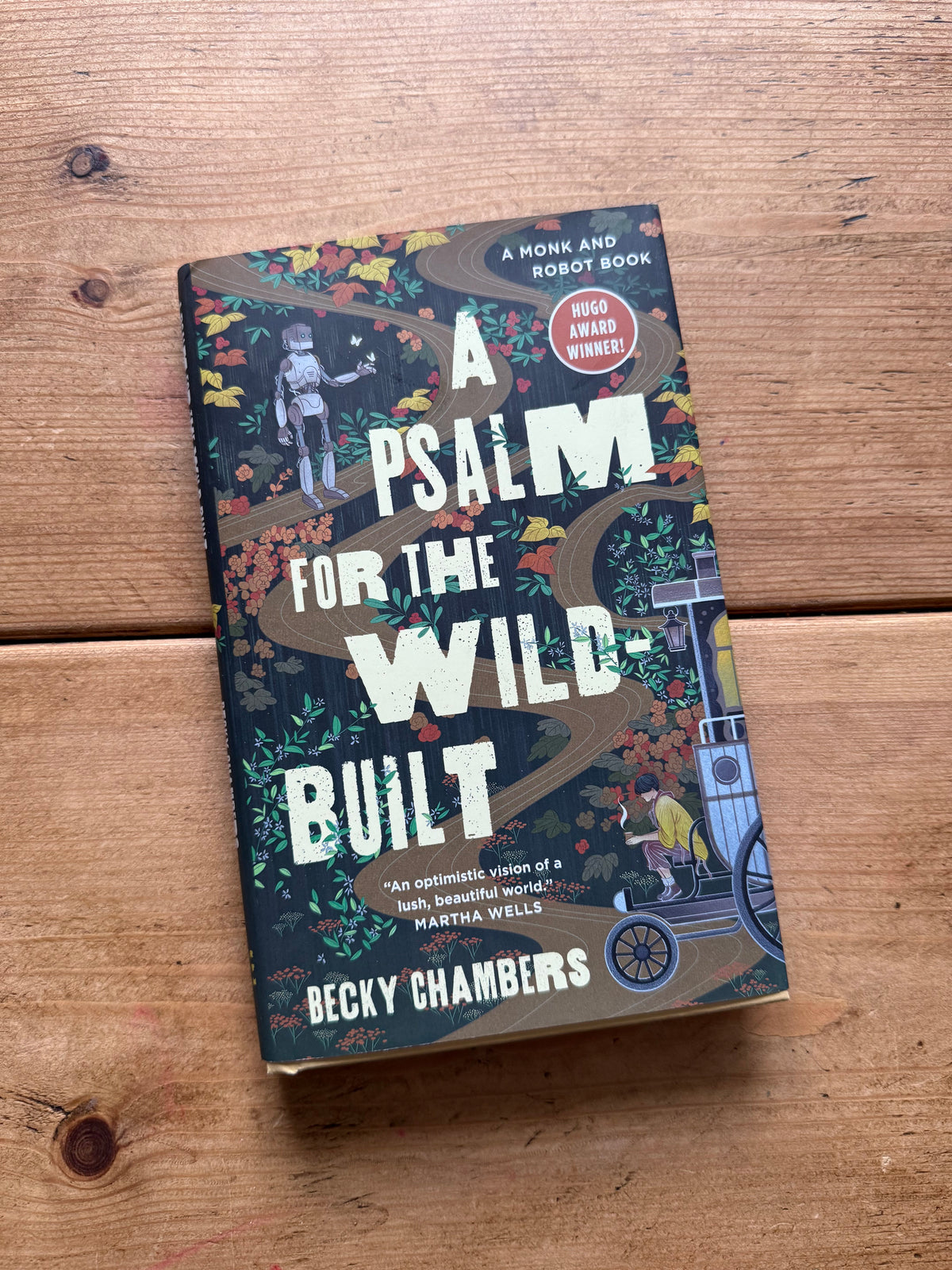 Actual pre-loved copy of A Psalm for the Wild-Built — Becky Chambers