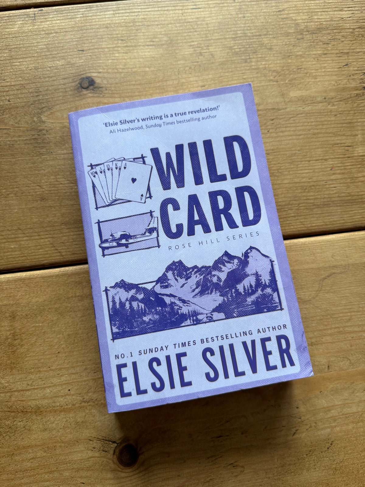 Actual pre-loved copy of Wild Card — Elsie Silver
