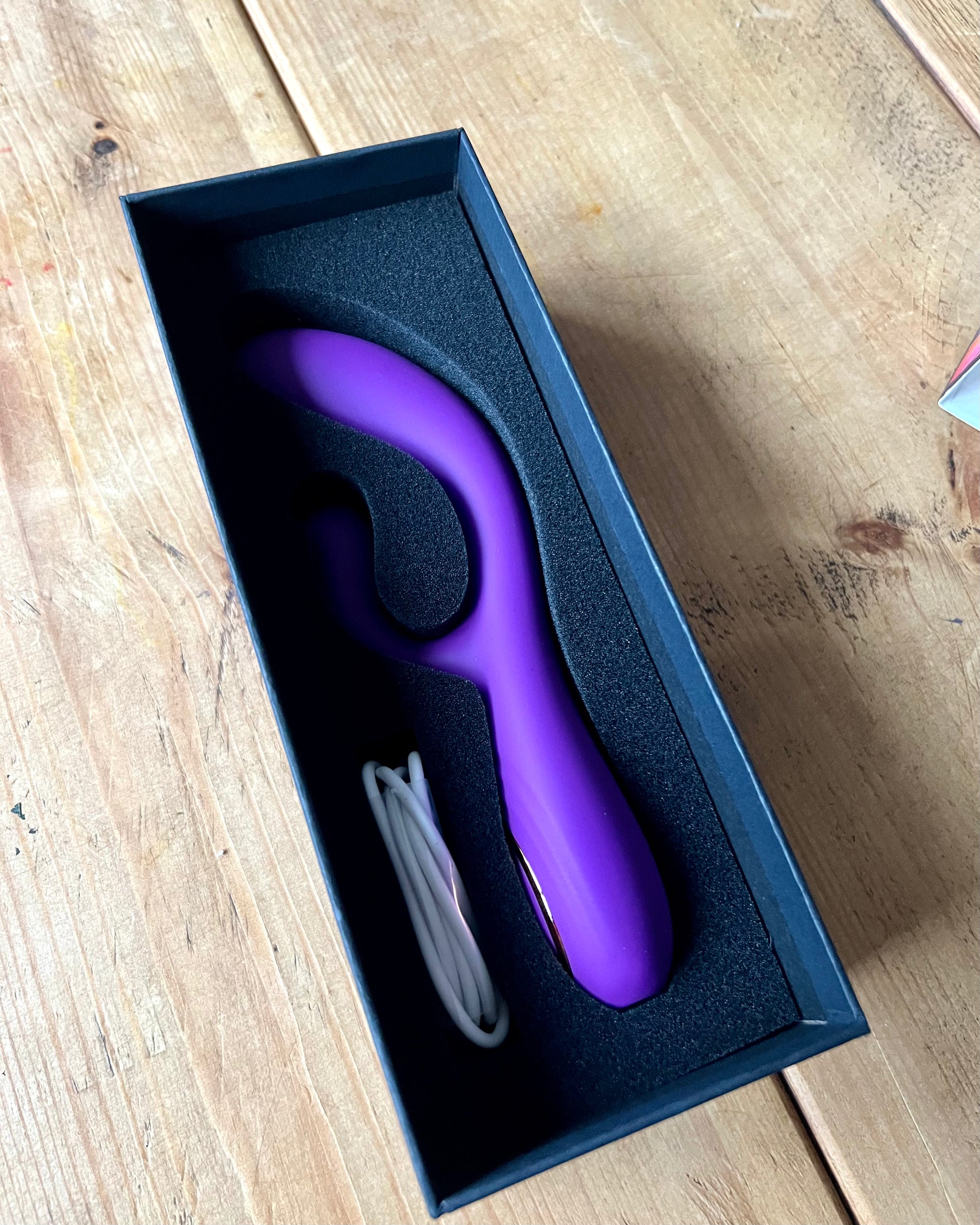 Double Headed Sex Toy | Vaginal & Clitoral Stimulator Teddy Eva Scents Double Headed Sex Toy | Vaginal & Clitoral Stimulator Teddy Eva Scents