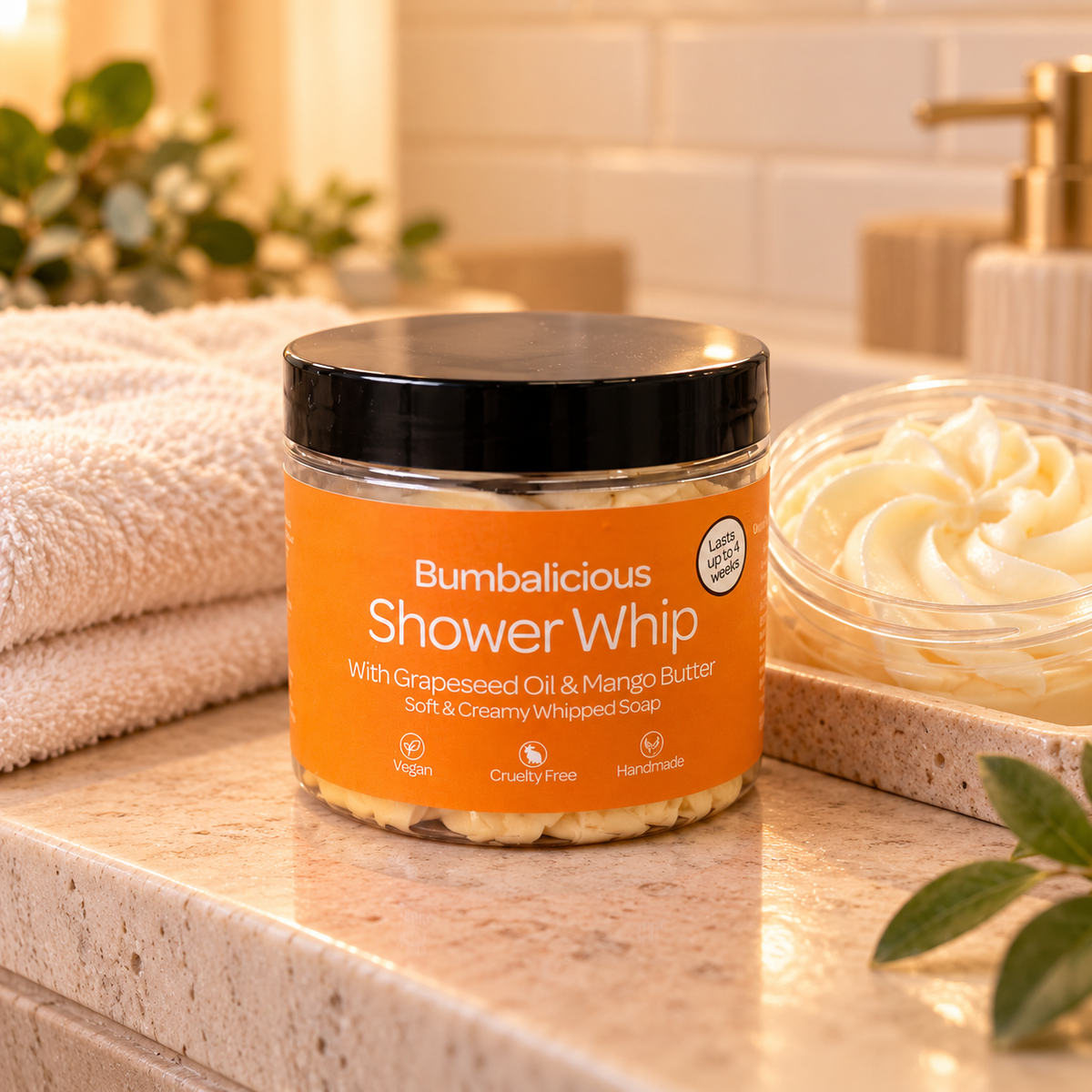 Shower Whips — Booty Cream (Bumbalicious)
