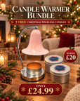 Christmas warmer bundle, pink candle warmer
