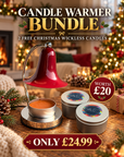 Christmas warmer bundle, red candle warmer