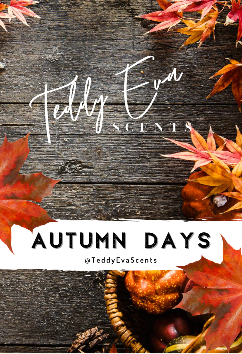 Autumn Days Teddy Clamshell