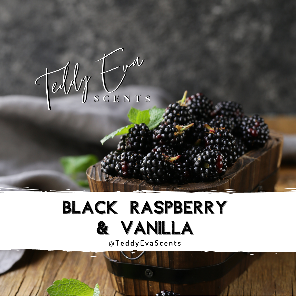 Black Raspberry & Vanilla Teddy Pot