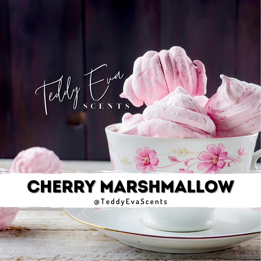 Cherry Marshmallow Teddy Pot wax melt