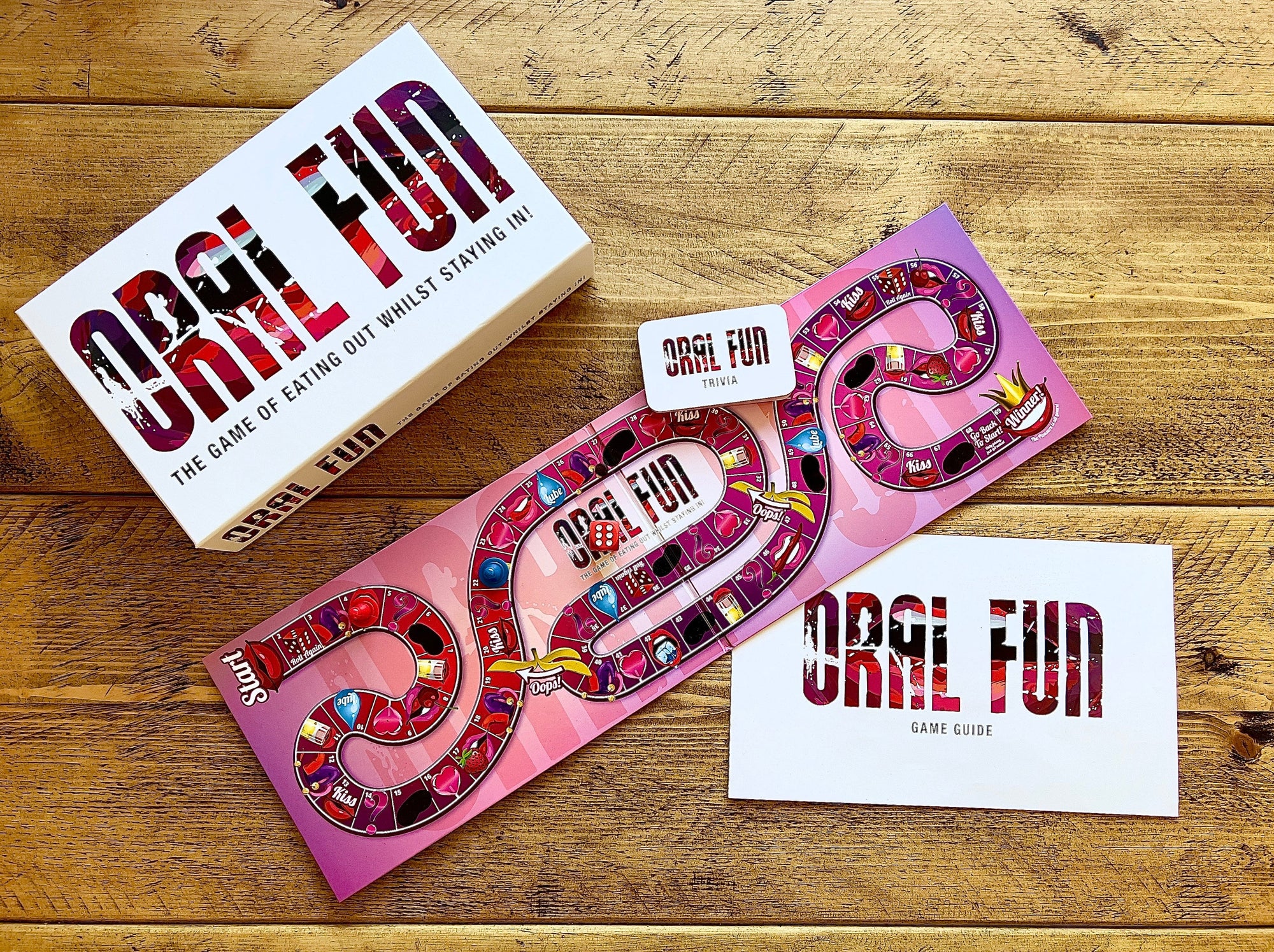 oral fun board game - what&#39;s in the box and how to play