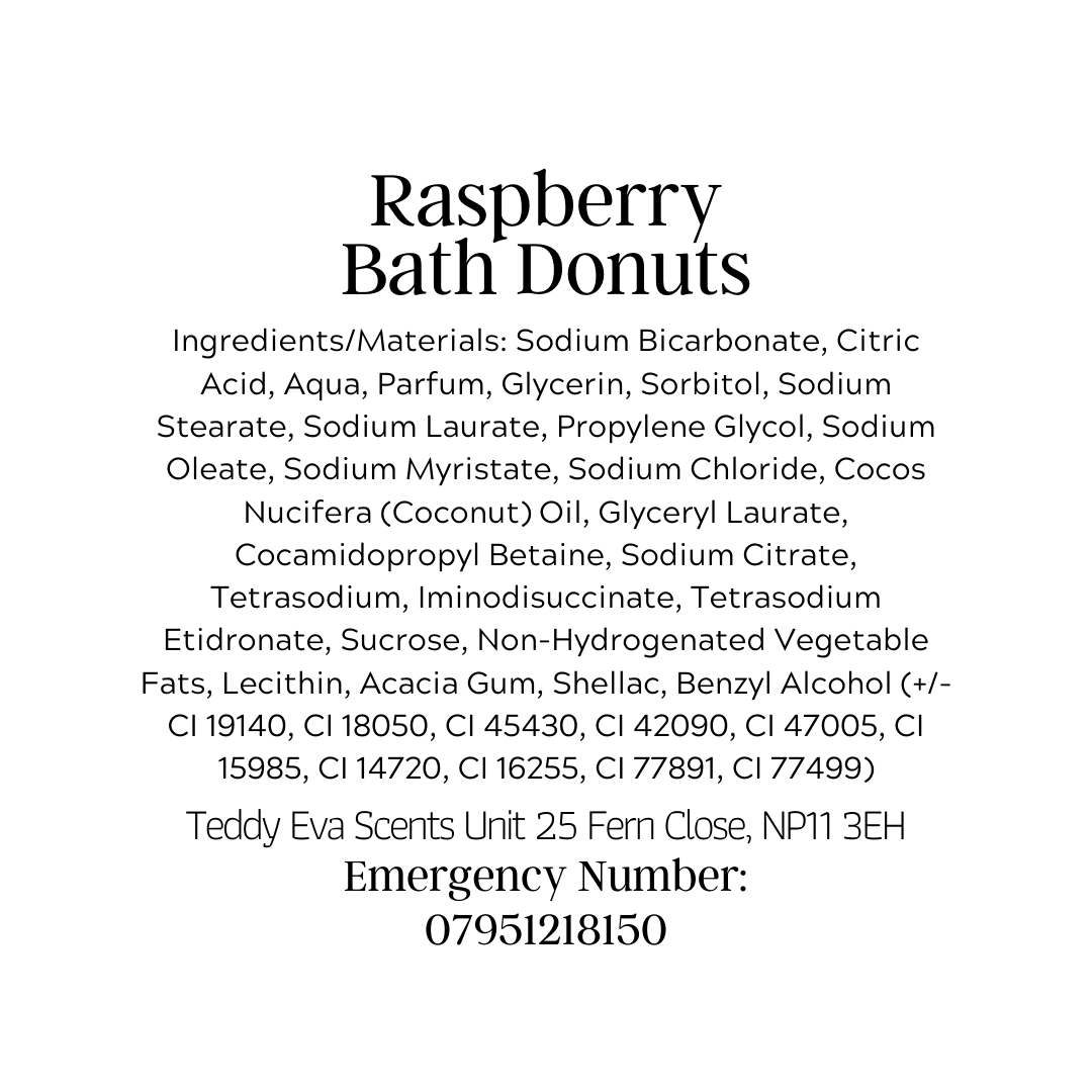 raspberry bath donut clp