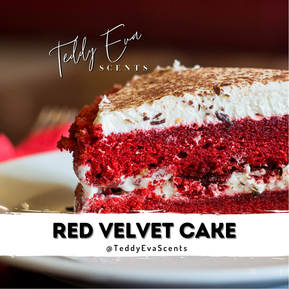 Red Velvet Cake Teddy Pot - wax melt sample