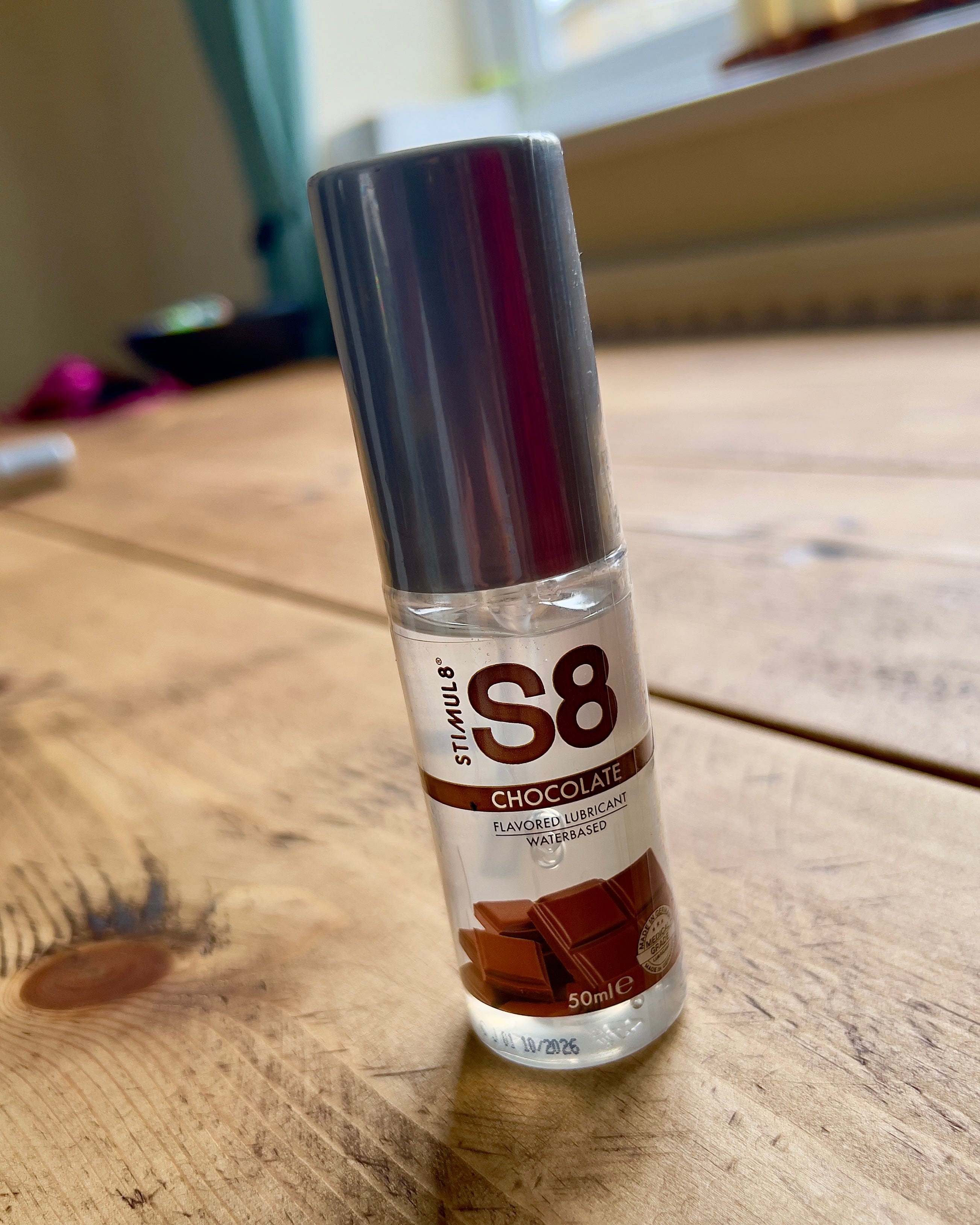 s8 flavoured lube - chocolate flavour