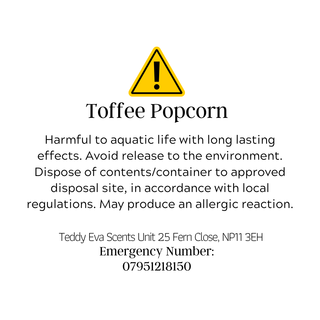 Toffee Popcorn Teddy Clamshell
