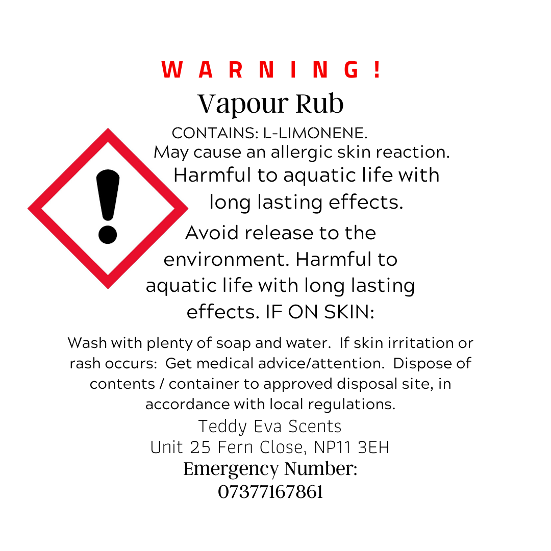 Vapour Rub CLP Wax Melt of Vicks