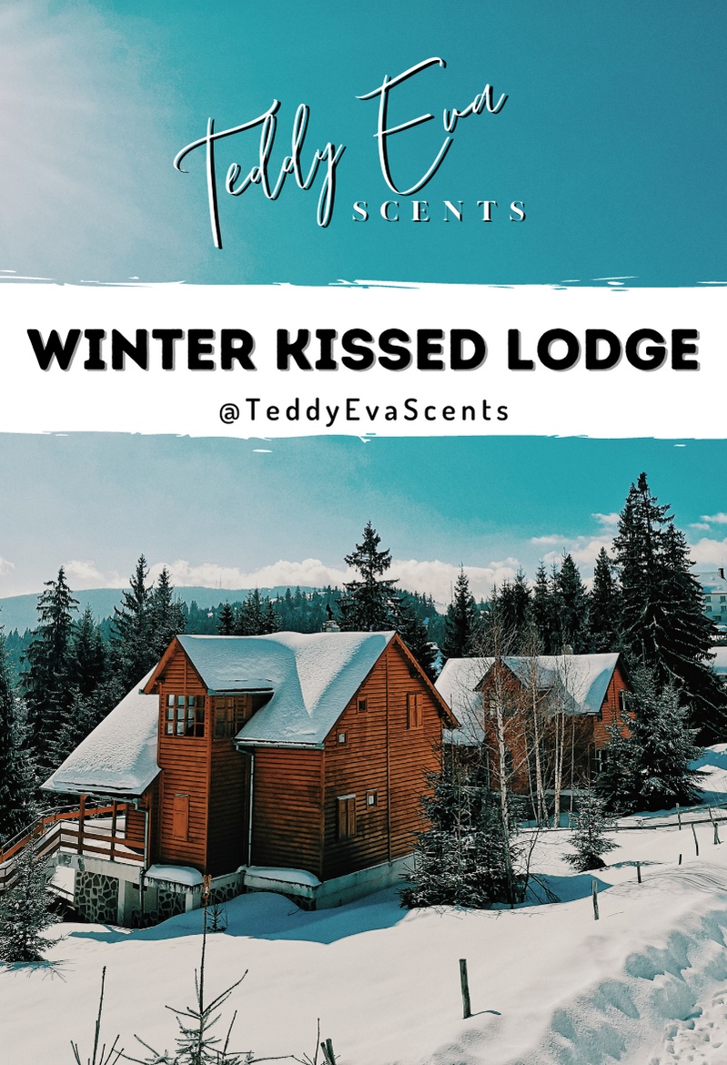 Winter Kissed Lodge Teddy Clamshell