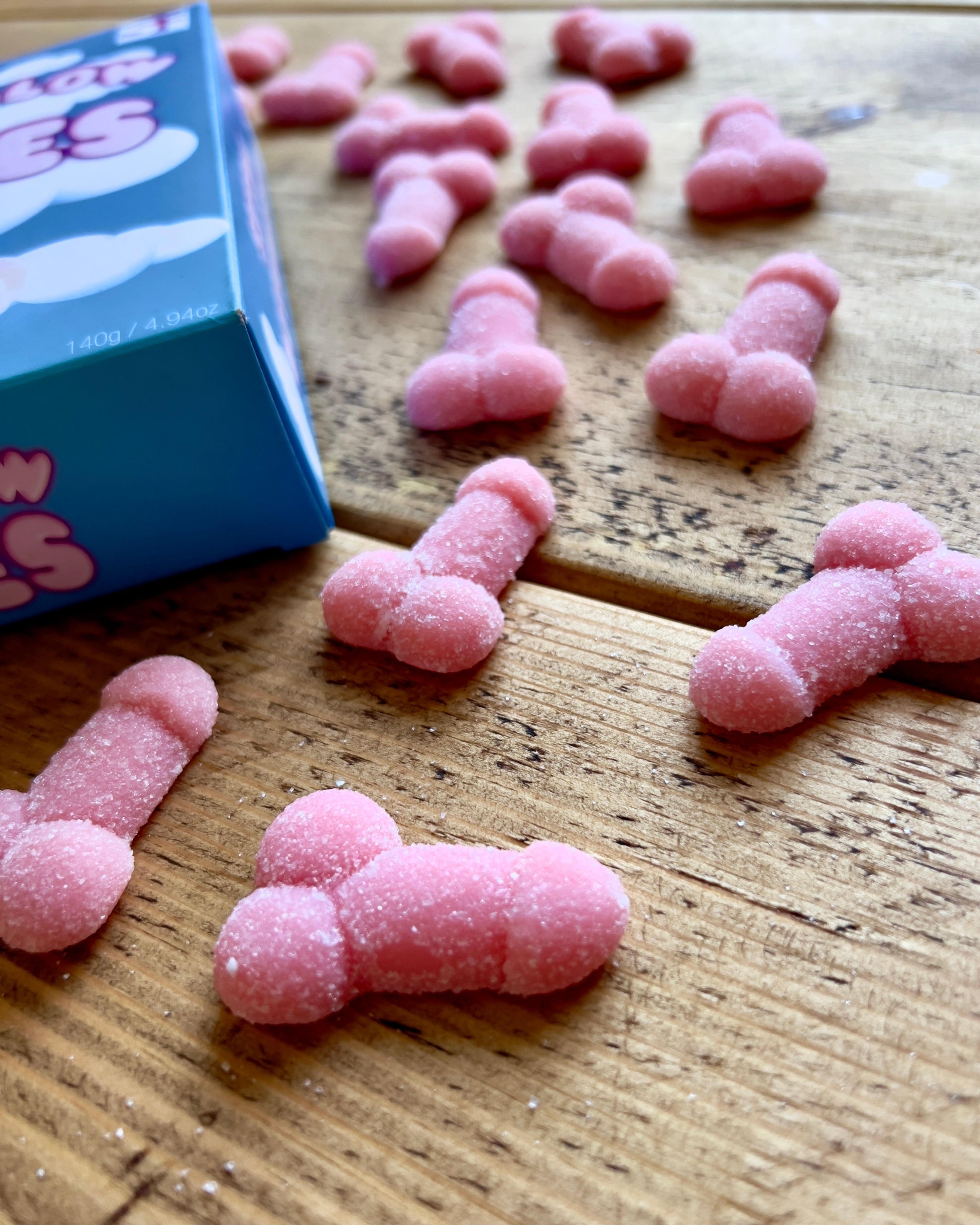 naughty adult sweets - marshmallow cocks