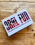 oral fun board game box