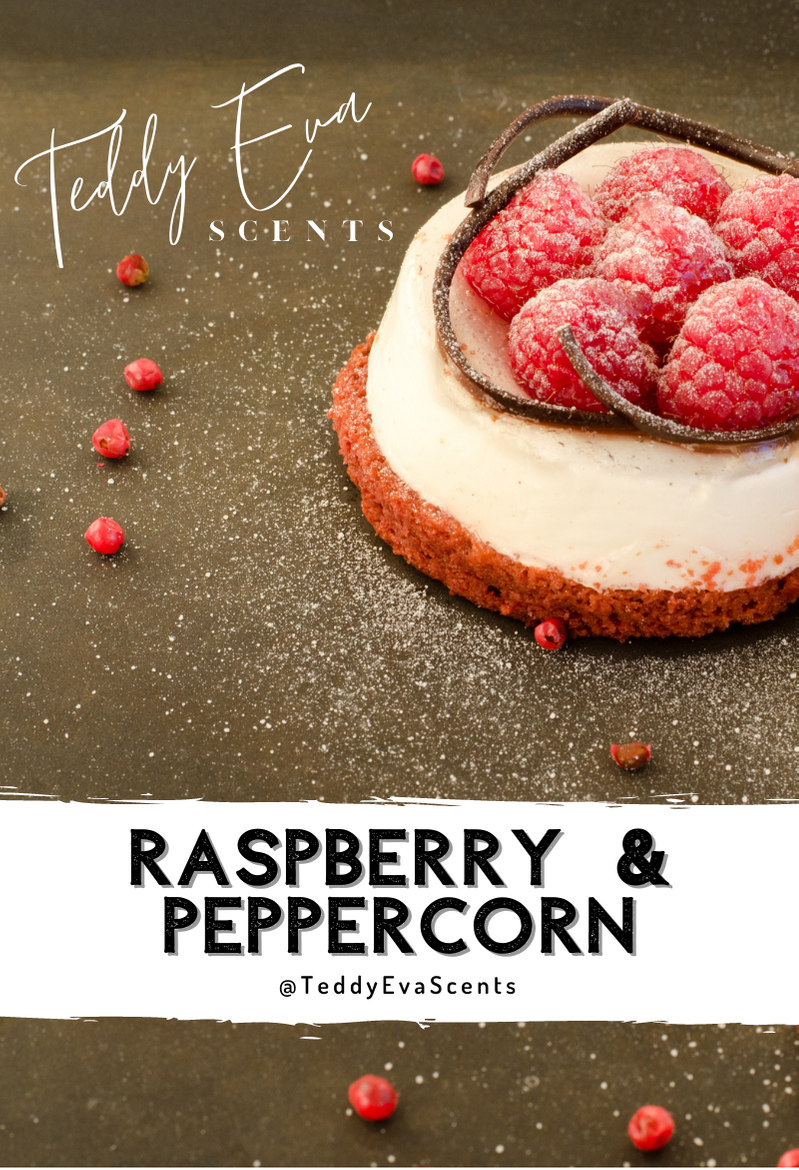 Raspberry & Peppercorn Teddy Clamshell wax melt