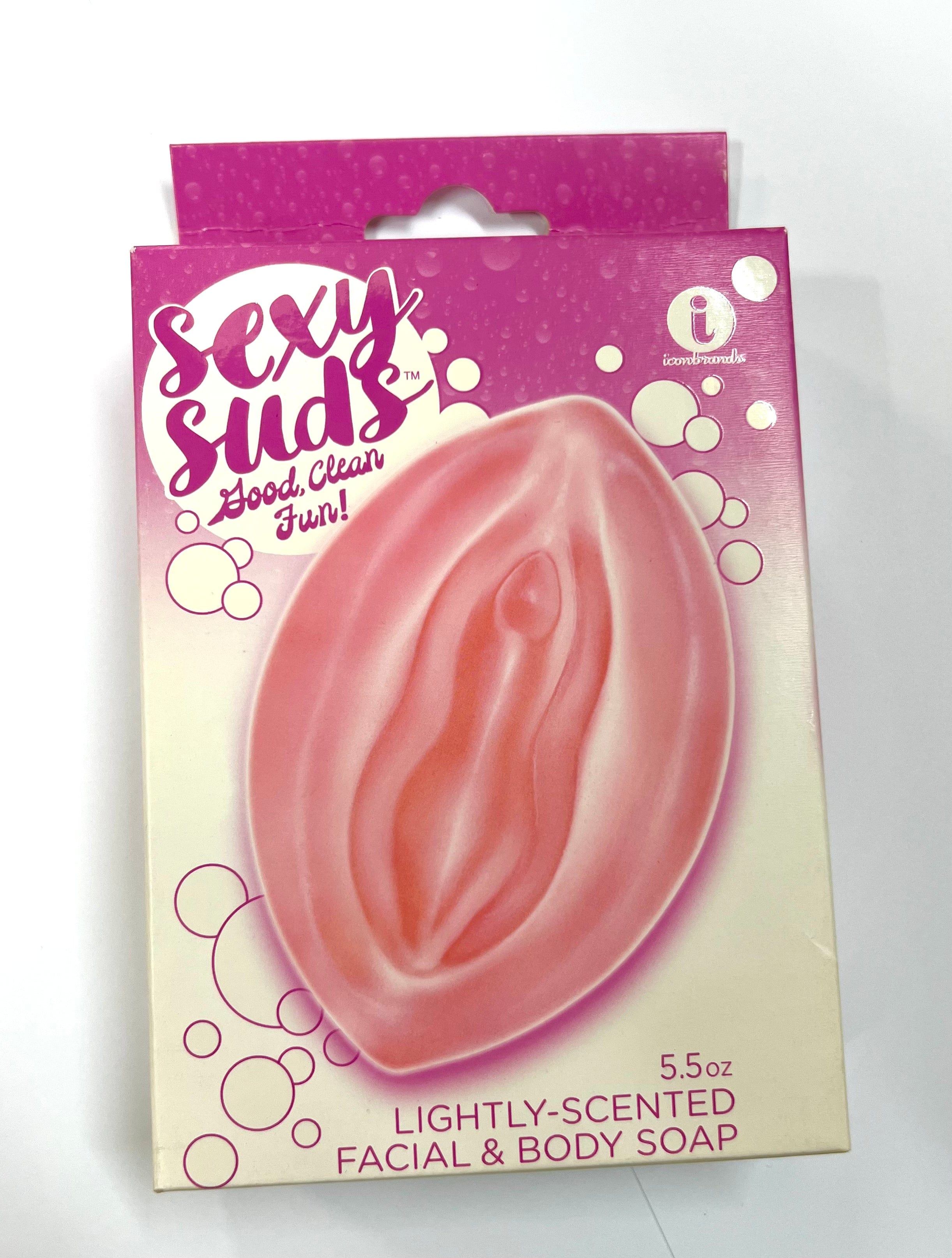 Sexy Suds Vagina Shaped Lightly Scented Face And Body Soap